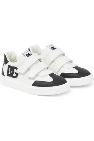 Dolce & Gabbana Zapatillas de piel con DG
