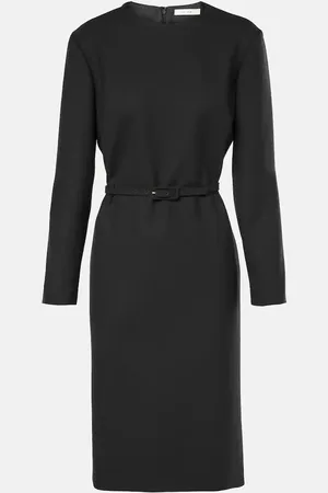 The Row Vestido midi Angeline de lana