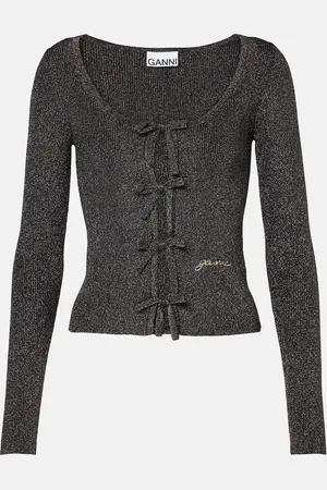 Ganni Top con logo