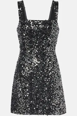 Simkhai Vestido corto Benson con lentejuelas