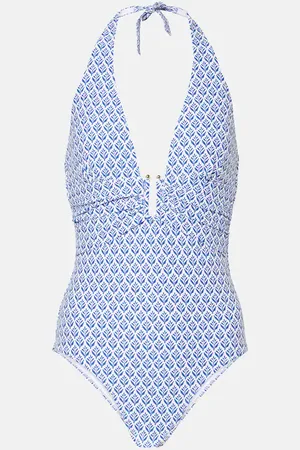 Heidi Klein Bañador Cape Cod con cuello halter