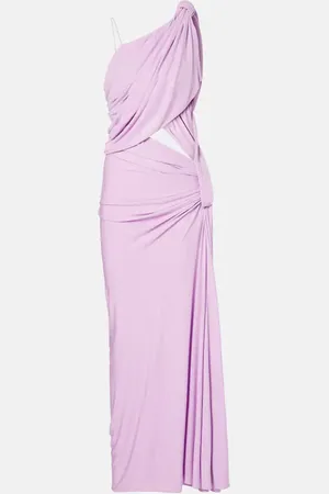 CHRISTOPHER ESBER Vestido largo Twisted Lever de jersey