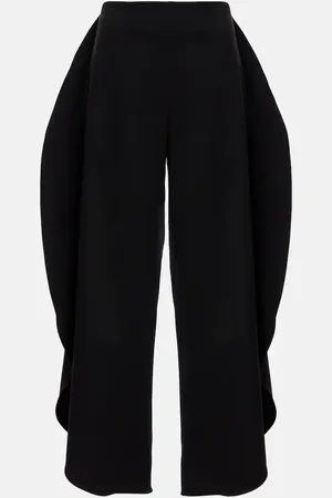 Alaïa Alaïa Pantalones balloon de lana grain de poudre