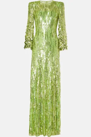 Jenny Packham Vestido de fiesta Nymph con lentejuelas