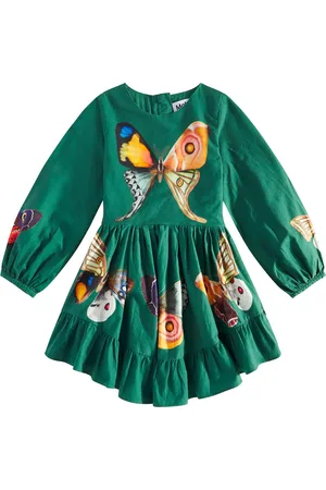 Molo Vestido Calissa de algodón estampado
