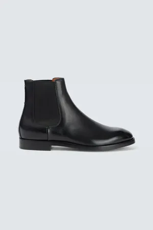 Ermenegildo Zegna Botas chelsea de piel
