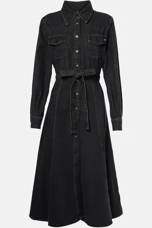 AG Jeans Vestido camisero Marseille de denim