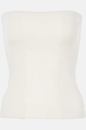 Lisa Yang Top bandeau Ami de cachemir