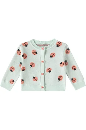 Stella McCartney Bebé - cárdigan de algodón en jacquard