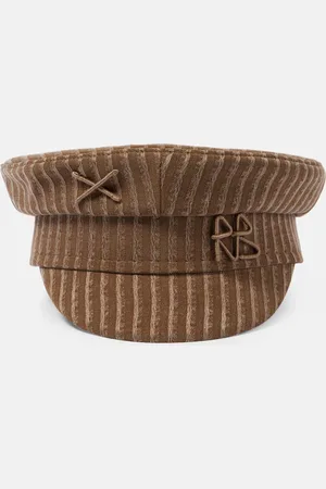Ruslan Baginskiy Gorra newsboy a rayas con logo