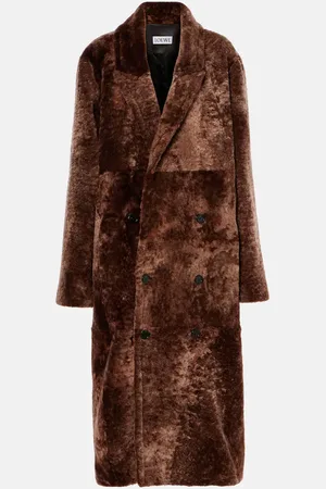Loewe Abrigo cruzado de borrego