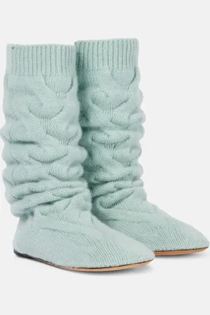 Loro Piana Botas calcetín trenzadas Cocooning de cachemir