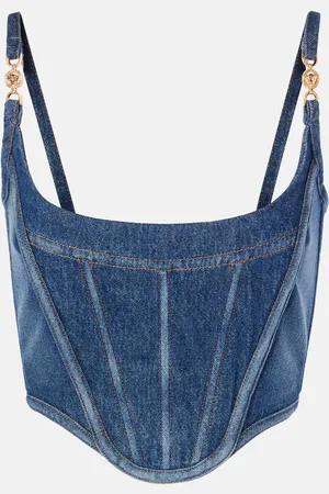 VERSACE Top bustier Medusa 