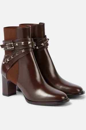 VALENTINO GARAVANI Botines Rockstud de piel