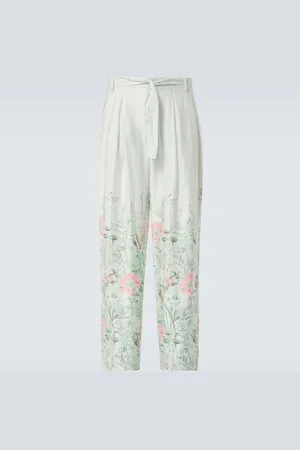 King & Tuckfield Pantalones anchos Grant florales