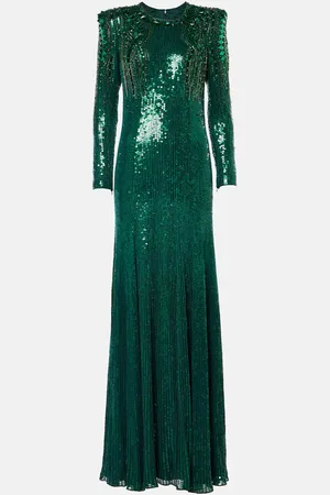 Jenny Packham Vestido de fiesta Paloma con lentejuelas