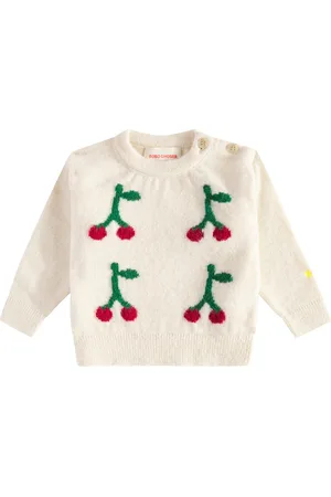 Bobo Choses Bebé - jersey Cherry en jacquard