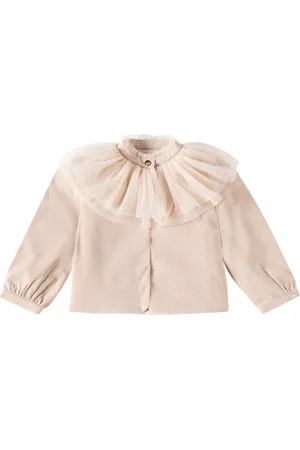 Donsje Chaqueta Dannae con volantes