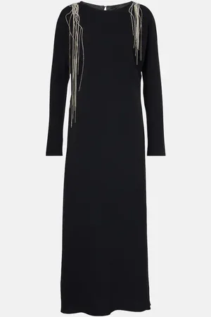 DRIES VAN NOTEN Vestido largo con cristales
