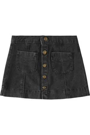 Rylee + Cru Minifalda Denver de denim