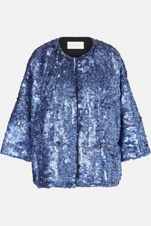DRIES VAN NOTEN Chaqueta con lentejuelas