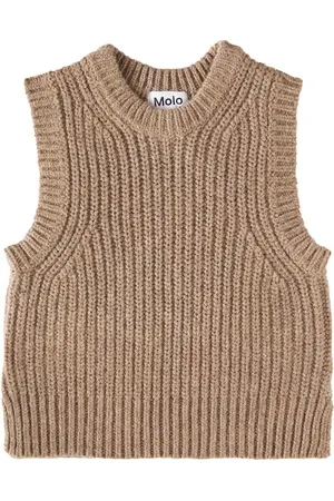 Molo Chaleco Gilberte de mezcla de lana