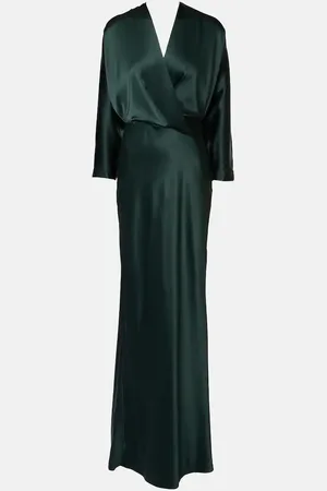 The Sei Vestido de fiesta de satén de seda