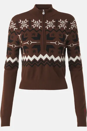 Perfect Moment Jersey Nordic de lana en intarsia