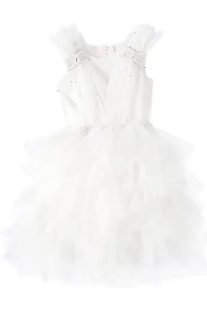 Tutu Du Monde Vestido Rumi de tul adornado