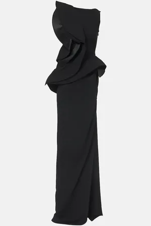 MATICEVSKI Vestido de fiesta Fateful con volantes