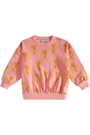 Mini Rodini Sudadera de jersey de algodón floral