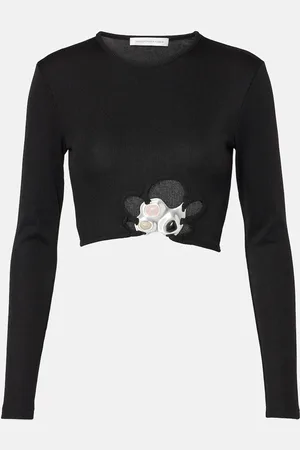 CHRISTOPHER ESBER Crop top Trio Stone