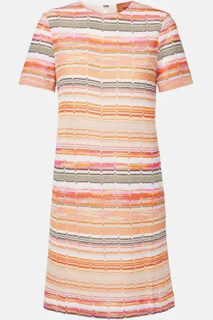 Missoni Vestido corto en zigzag