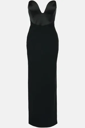 Ilkyaz Ozel Vestido corsé de fiesta sin tirantes