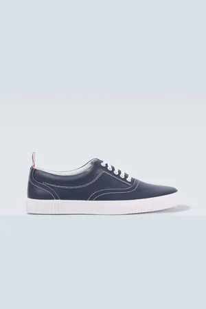 Thom Browne Zapatillas Heritage de piel