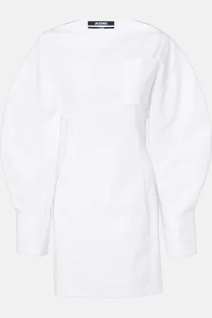 Jacquemus Vestido corto La Robe Chemise Casaco