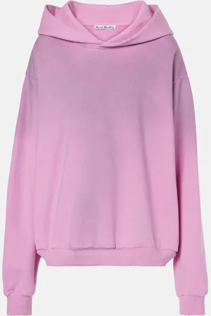 Acne Studios Sudadera de mezcla de algodón con logo