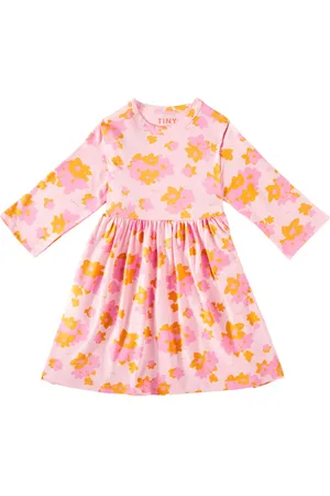 Tiny Cottons Vestido Flowers de jersey de algodón