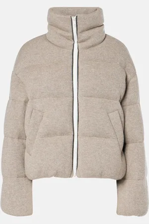 Brunello Cucinelli Chaqueta de plumas de cachemir