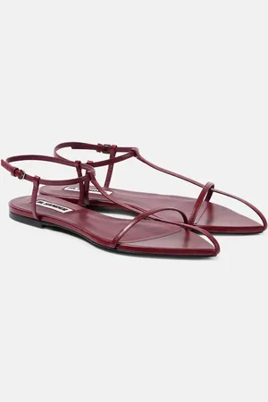 Jil Sander Sandalias Tripon de piel