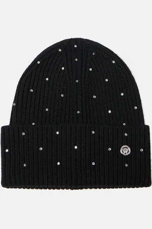 VERSACE Gorro de lana adornado
