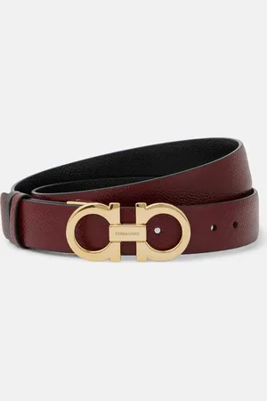 Salvatore Ferragamo Cinturón Gancio Mediterraneo de piel