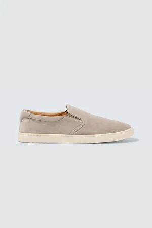 Brunello Cucinelli Zapatillas slip-on de ante