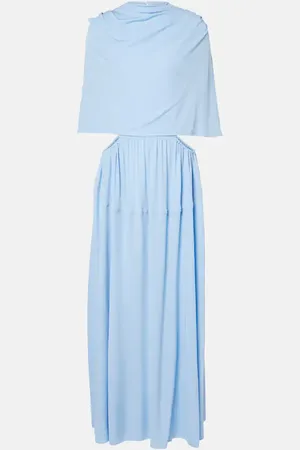 Proenza Schouler Vestido largo Frankie de jersey con capa