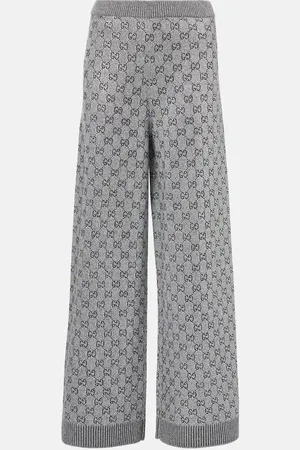 Gucci Pantalones de mezcla de cachemir y lana