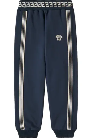 VERSACE Pantalones deportivos Greca Border de jersey