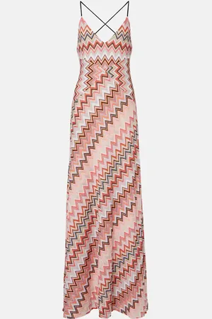 Missoni Vestido largo de mezcla de algodón