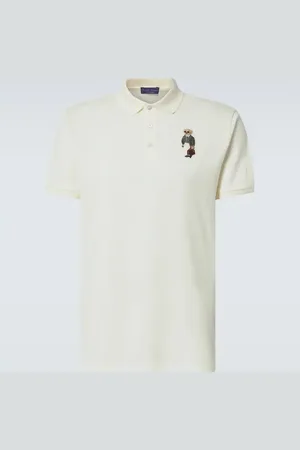Ralph Lauren Camisa Polo Bear de algodón