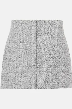 Proenza Schouler Minifalda White Label Elise de bouclé