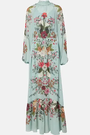 Farm Rio Vestido largo Beauty Bouquet floral